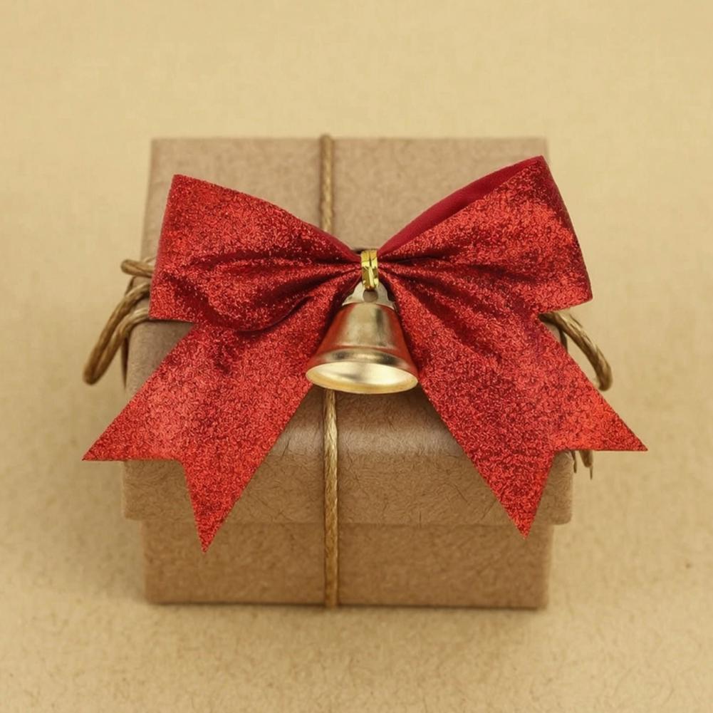 2 Pcs Christmas Bows with Bell - Bow Tie Pre Tied review and price