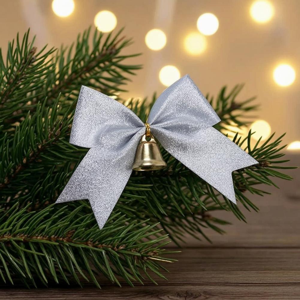 2 Pcs Christmas Bows with Bell - Bow Tie Pre Tied review and price