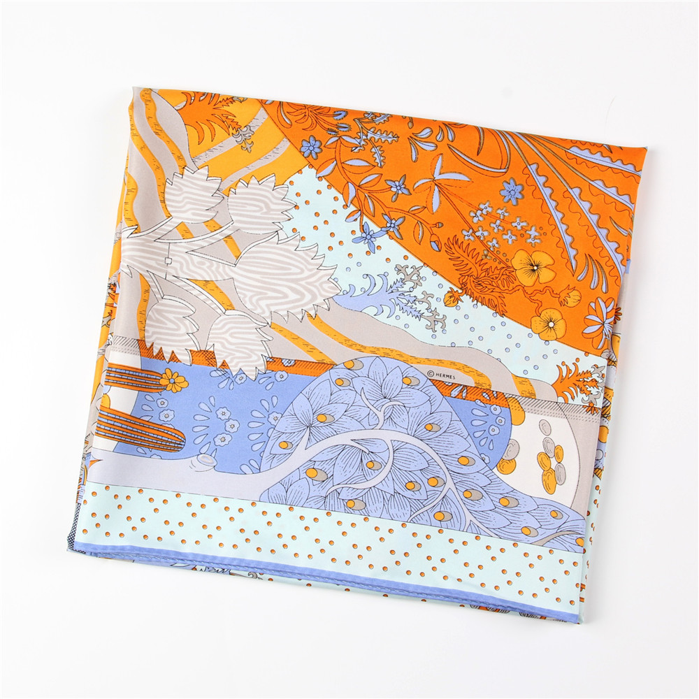 Manual Hand Rolled Twill Silk  - Scarf Silk Square review and price