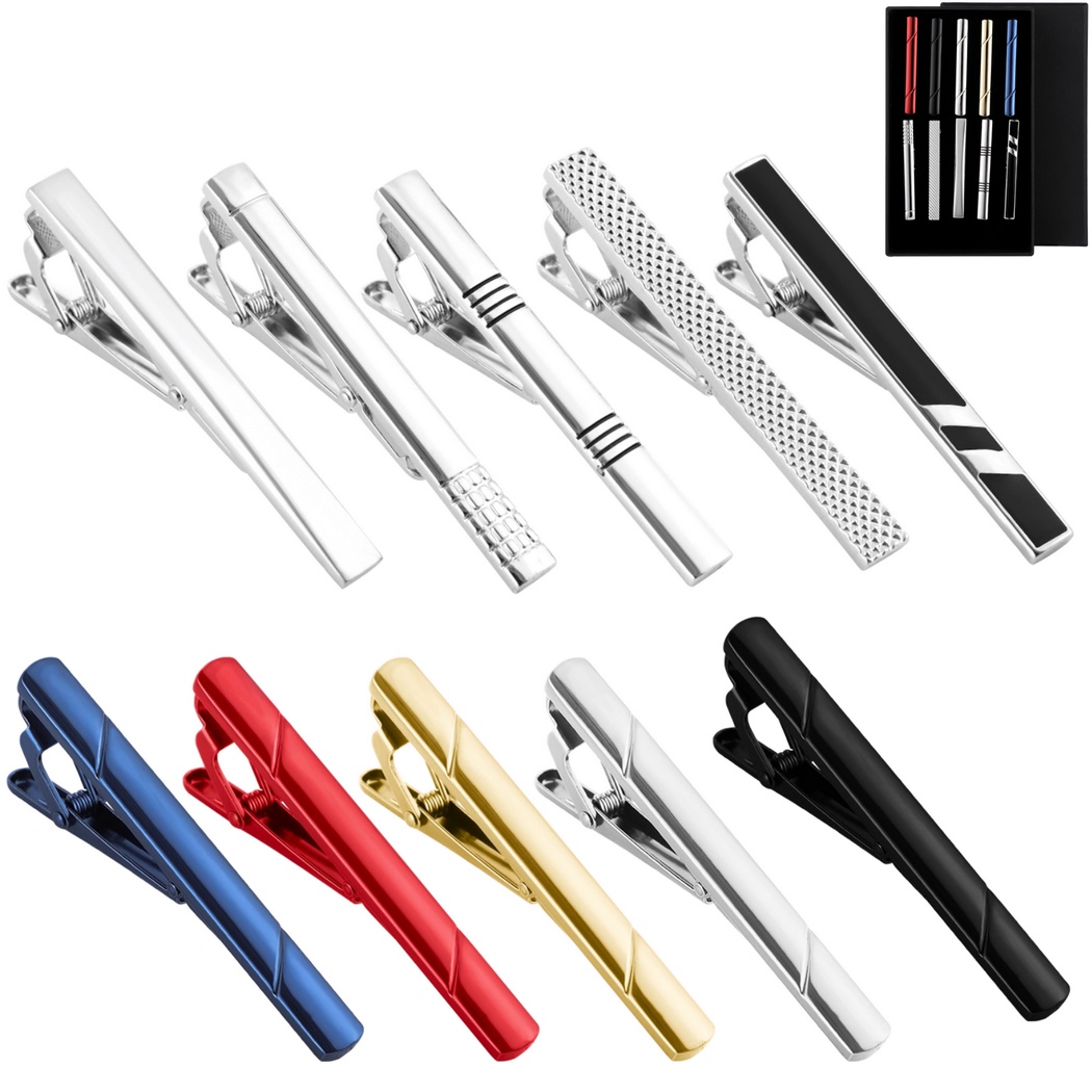 10Pcs Tie Clips Tie Clip Set F - Tie Bar Set Gift review and price