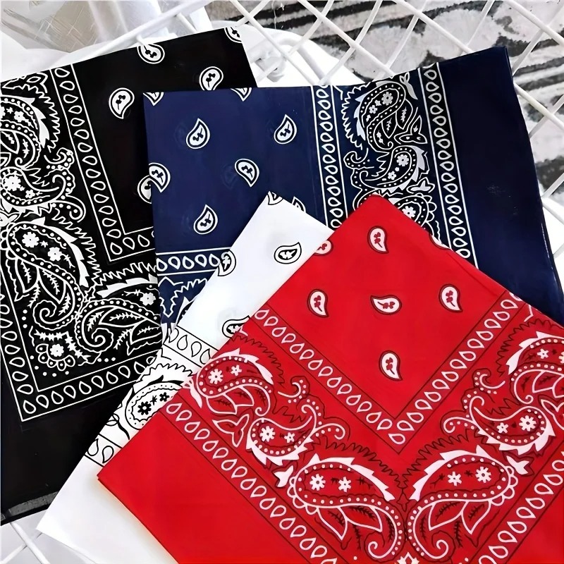 1pc Cashew Flower Large Square - Ascot Neck Scarf review and price