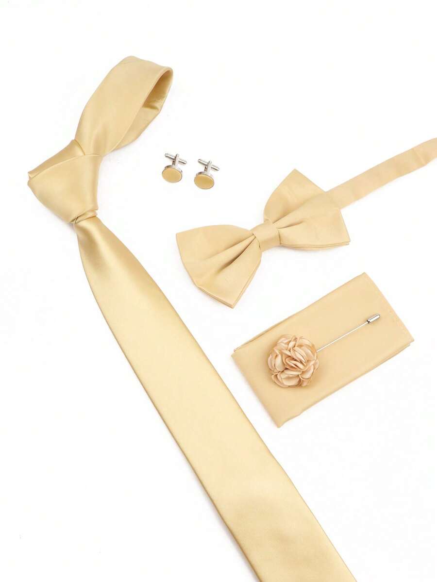 SGIAWETA-5pcs/Set Champagne Co - Pocket Square Set review and price