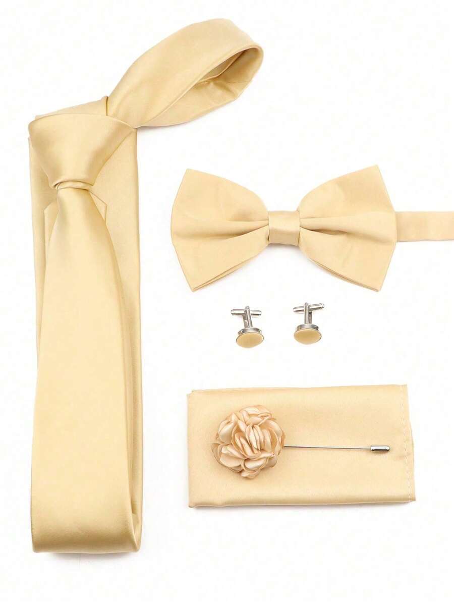 SGIAWETA-5pcs/Set Champagne Co - Pocket Square Set review and price