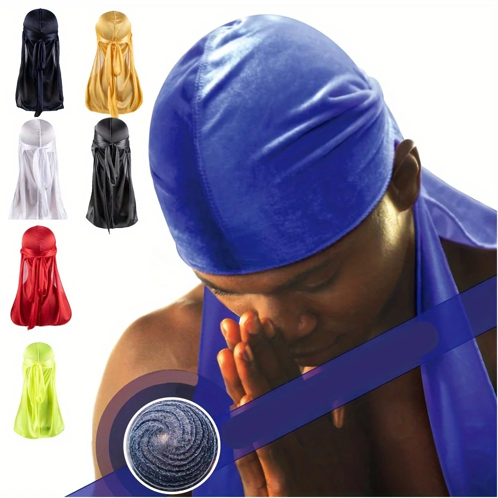 Men's Silk Durag Bonnet Bandan - Bandana Doo Rag review and price
