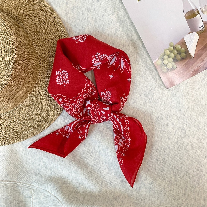 100% Cotton Square Scarf For W - Bandana Cotton review and price