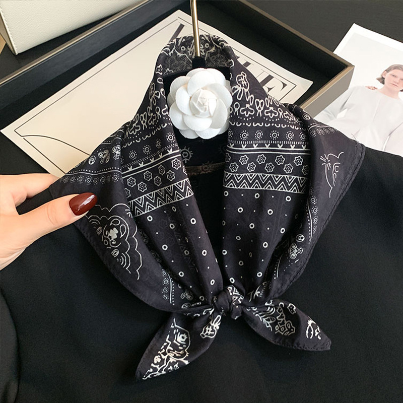 70% cotton 30% silk Scarf Wome - Bandana Cotton review and price