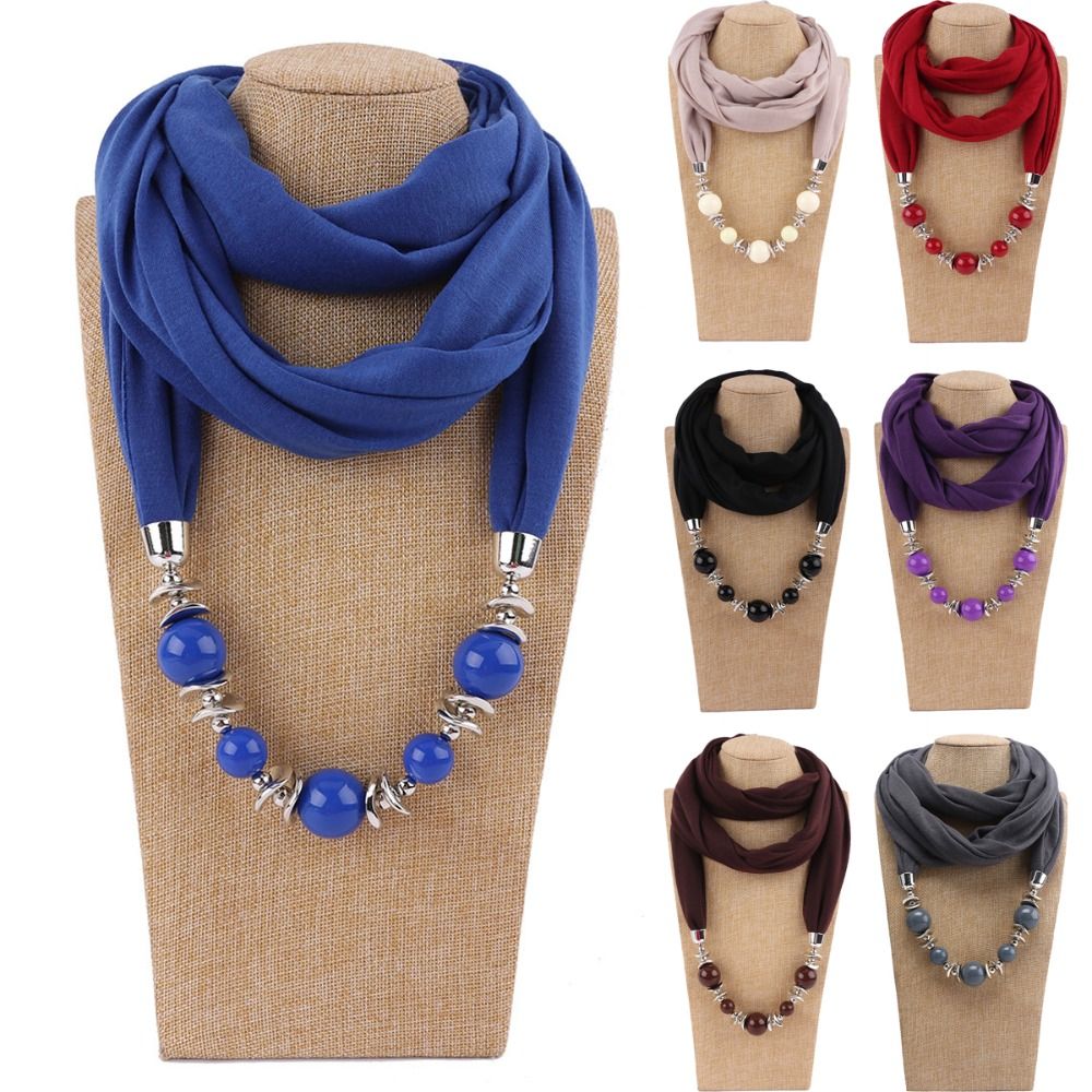 Fashion Chiffon Scarf Beaded E - Infinity Scarf Knit review and price