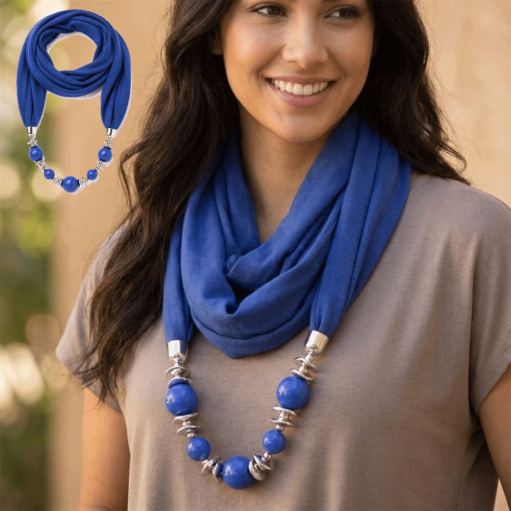 Fashion Chiffon Scarf Beaded E - Infinity Scarf Knit review and price