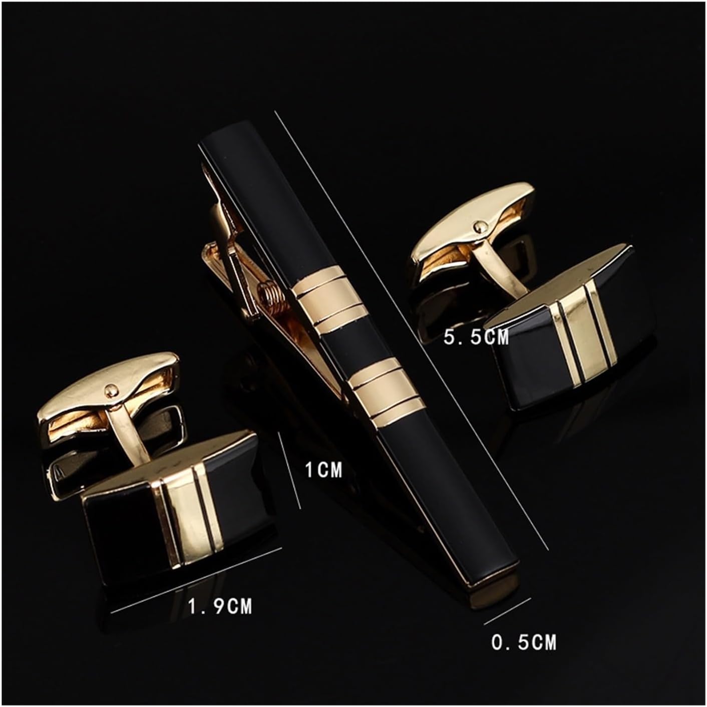 2 Sets,Mens Ties Clip Cufflink - Tie Bar Set Gift review and price