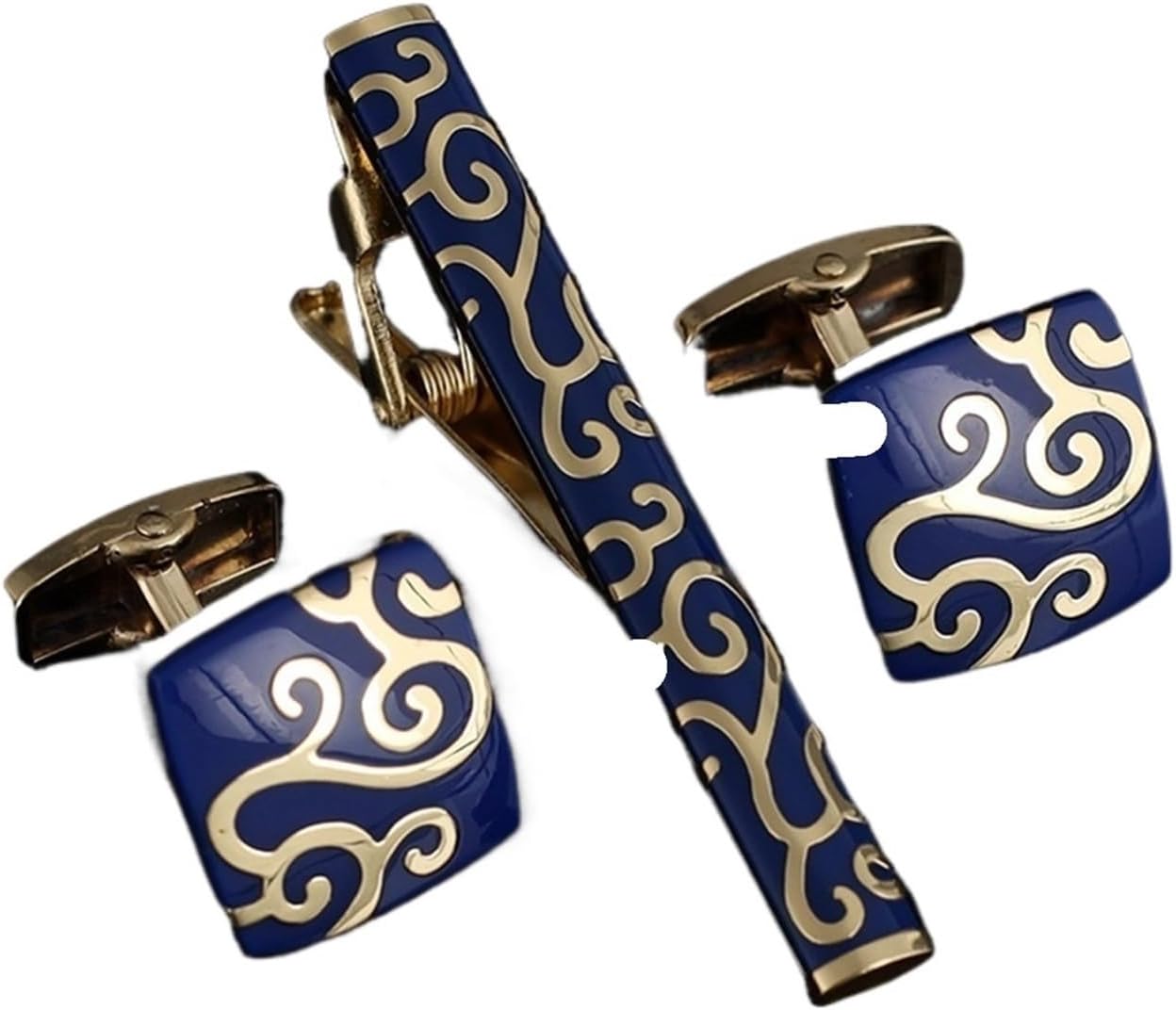 2 Sets,Mens Ties Clip Cufflink - Tie Bar Set Gift review and price