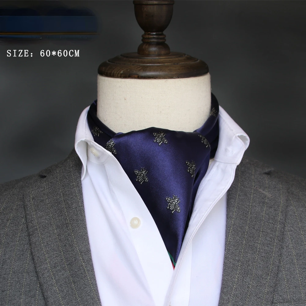British Men's Silk Scarf Small - Ascot Neck Scarf review and price