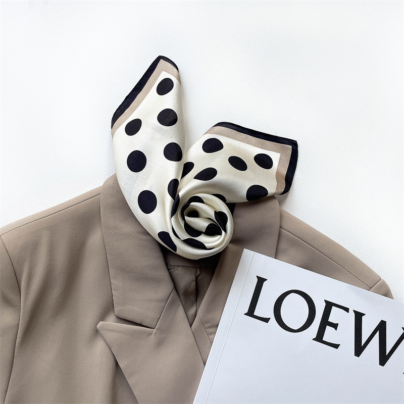 2024 New Pure Silk Scarf Small - Ascot Neck Scarf review and price