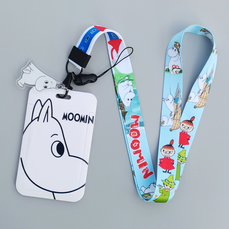 Moomin Cartoon Hard Card Holde - Lanyard Badge Holder review and price
