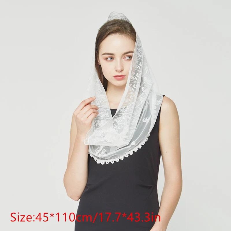 Women Chapel Veils Lady Mantil - Infinity Scarf Knit review and price