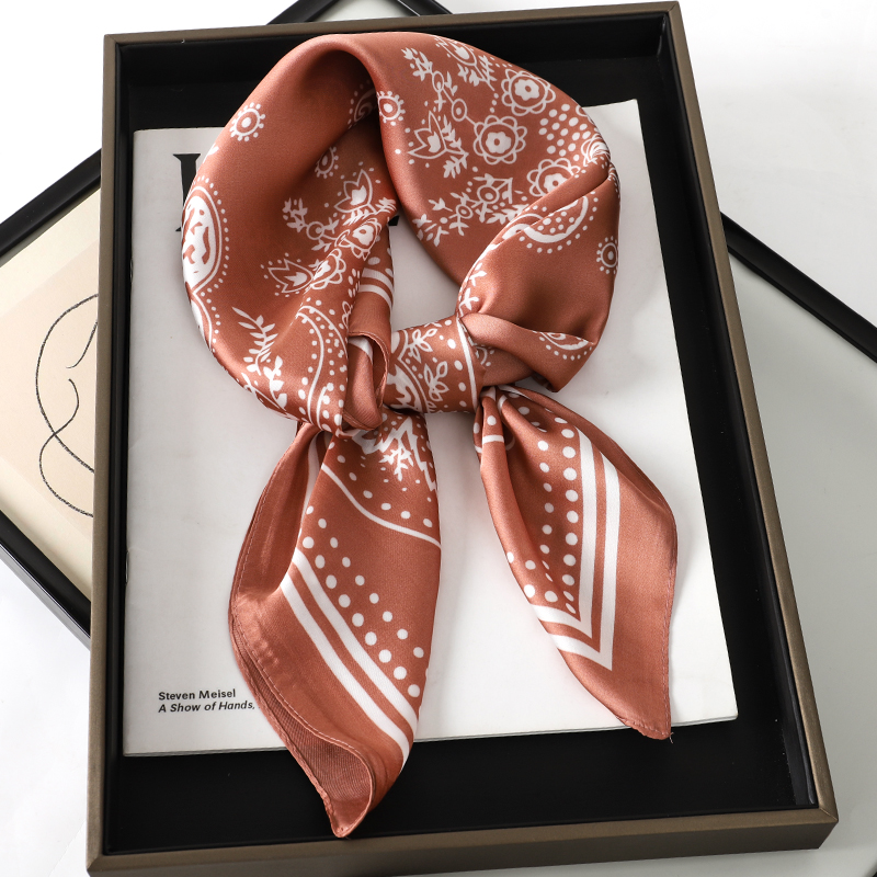 Luxury Brand Silk Square Paisl - Ascot Neck Scarf review and price