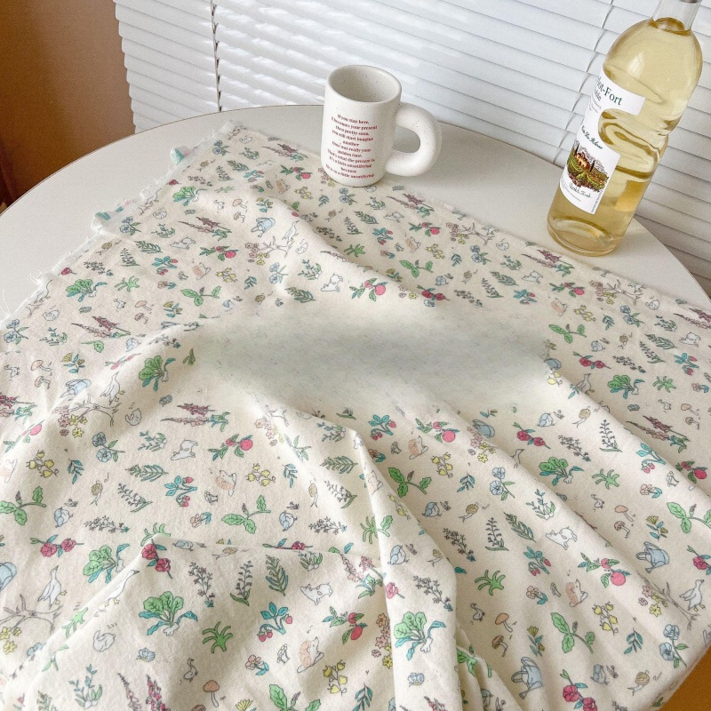 Fabrics Viscose Floral Printed - Woven Scarf Blanket review and price