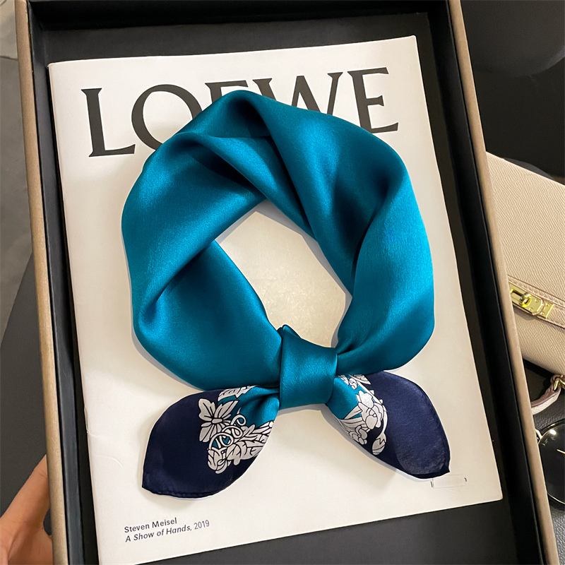 2024 Luxury Print 100% Silk Sc - Ascot Neck Scarf review and price
