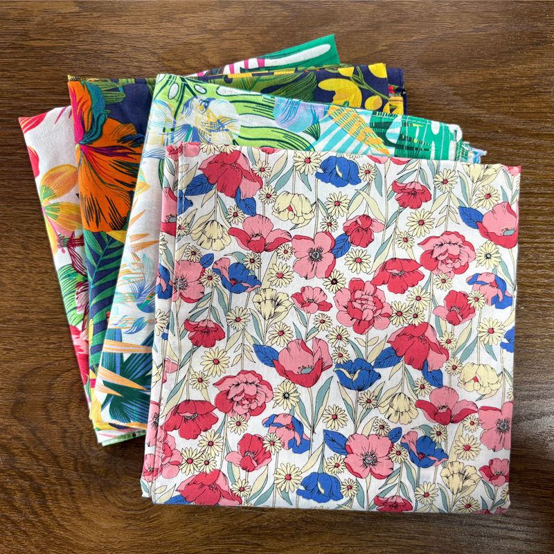 70cm Bandana Leaves Flowers Pr - Bandana Cotton review and price