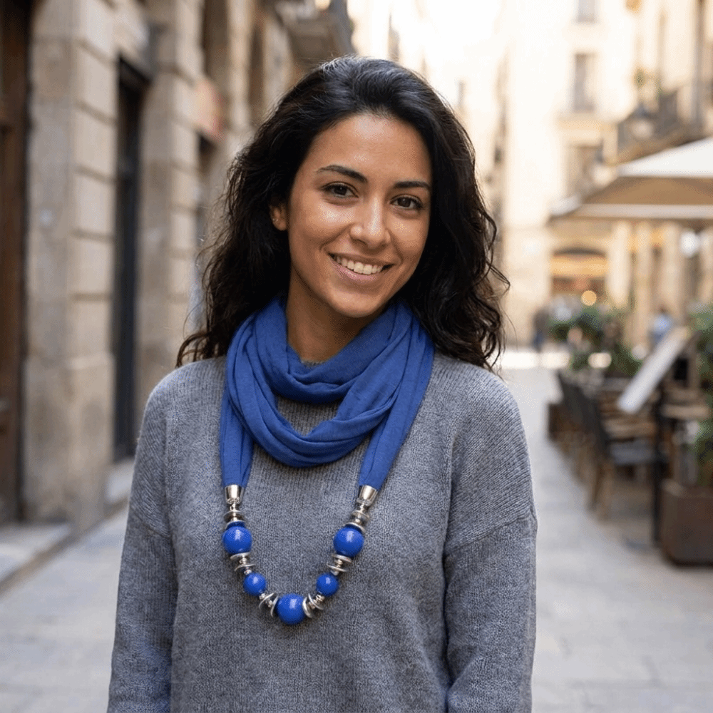 Chiffon Scarf Necklace Beaded  - Infinity Scarf Knit review and price