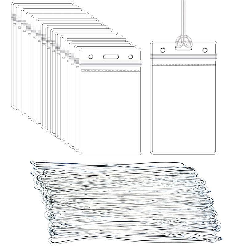 Clear Plastic ID Badge Holders - Lanyard Badge Holder review and price