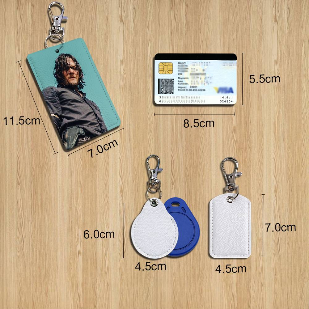 Negan Maggie Walking Dead Leat - Lanyard Badge Holder review and price